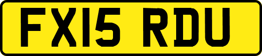 FX15RDU