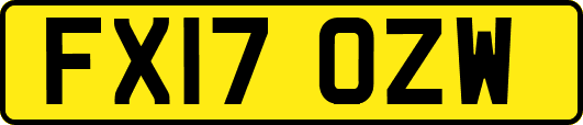 FX17OZW