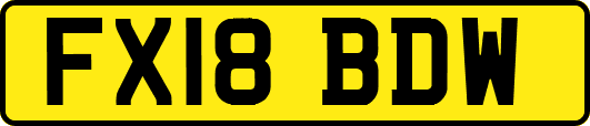 FX18BDW