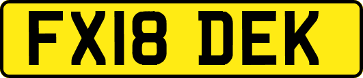 FX18DEK