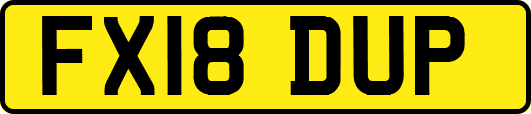 FX18DUP