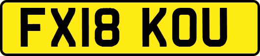 FX18KOU