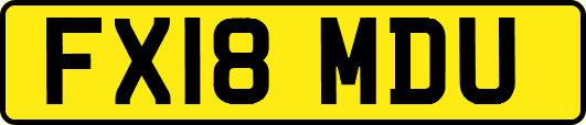 FX18MDU