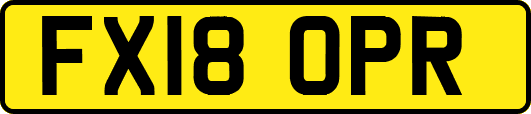 FX18OPR