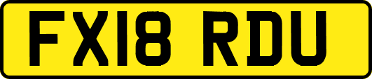 FX18RDU