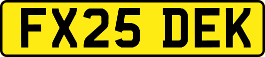 FX25DEK