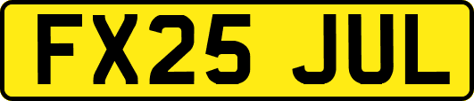 FX25JUL