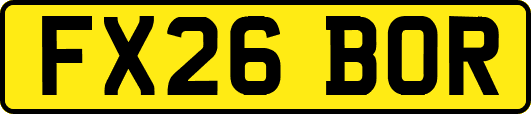 FX26BOR