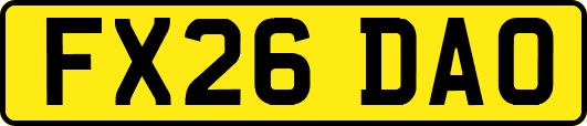 FX26DAO