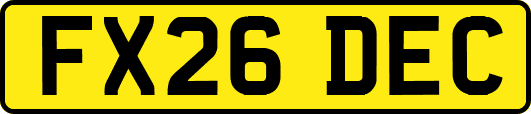 FX26DEC