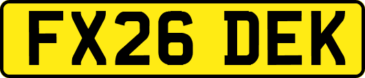 FX26DEK