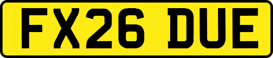 FX26DUE