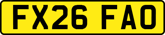 FX26FAO