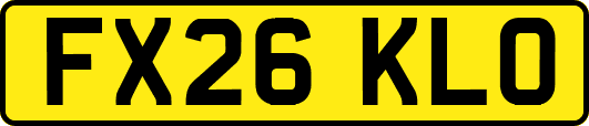 FX26KLO