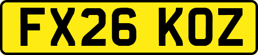 FX26KOZ