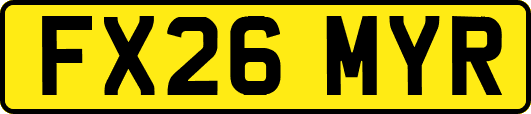 FX26MYR