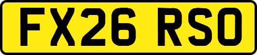 FX26RSO