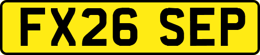FX26SEP