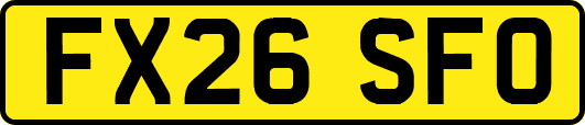 FX26SFO