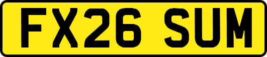 FX26SUM