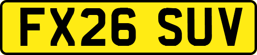 FX26SUV