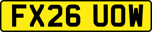 FX26UOW