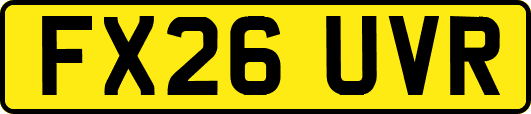 FX26UVR