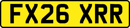 FX26XRR