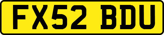 FX52BDU