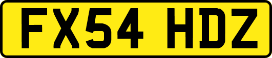 FX54HDZ