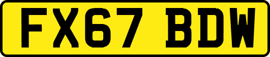 FX67BDW