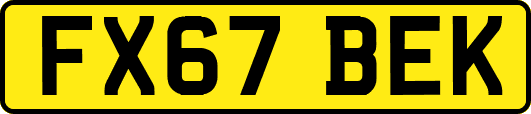 FX67BEK
