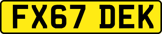 FX67DEK