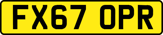FX67OPR