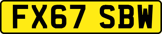 FX67SBW
