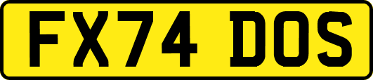 FX74DOS