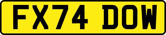 FX74DOW
