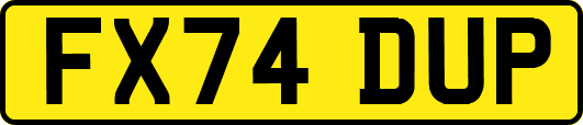 FX74DUP