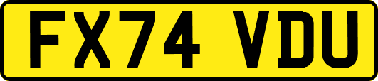 FX74VDU