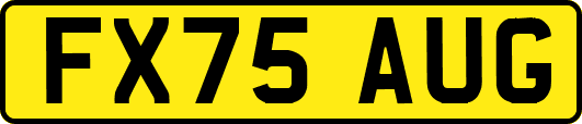 FX75AUG