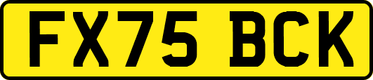 FX75BCK