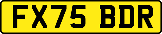 FX75BDR
