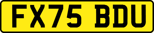 FX75BDU