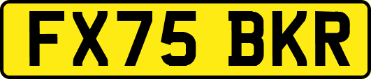 FX75BKR