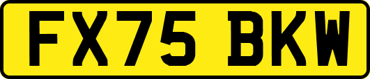 FX75BKW