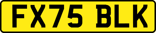 FX75BLK