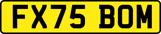 FX75BOM