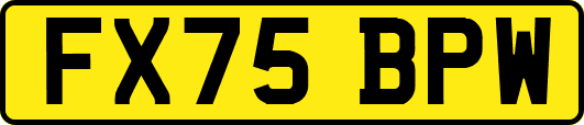 FX75BPW