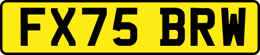 FX75BRW