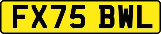 FX75BWL